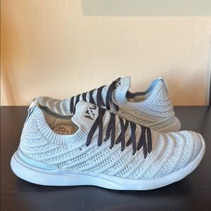 APL Blue Athletic Shoes with Knit Upper